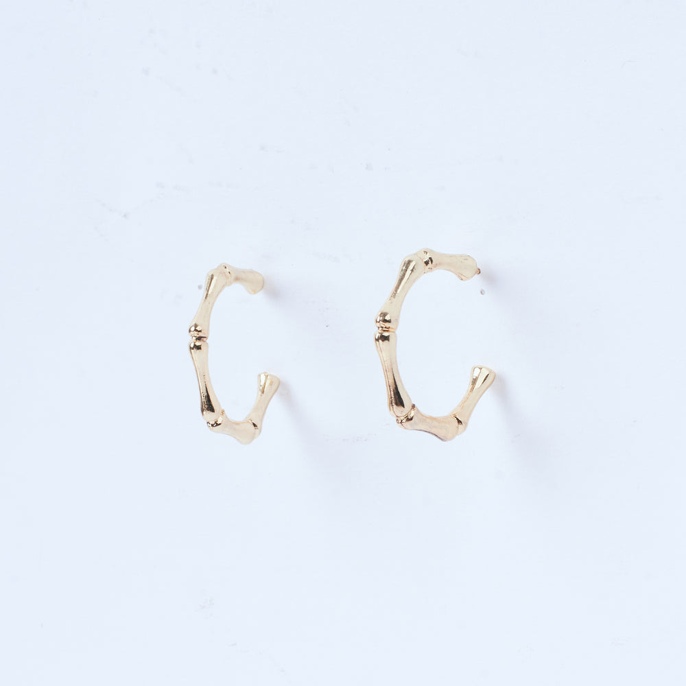 luxe Glamour Gold Loops - Salty Accessories