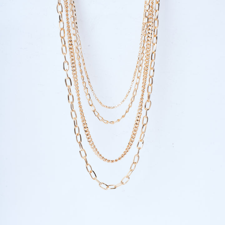 Glim Layered Gold Necklace - Salty Accessories