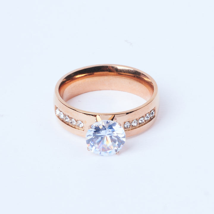 Celestia's Charm Rose Gold Ring - Salty Accessories