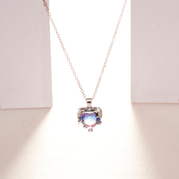 Flaming Passion Pendant - Silver