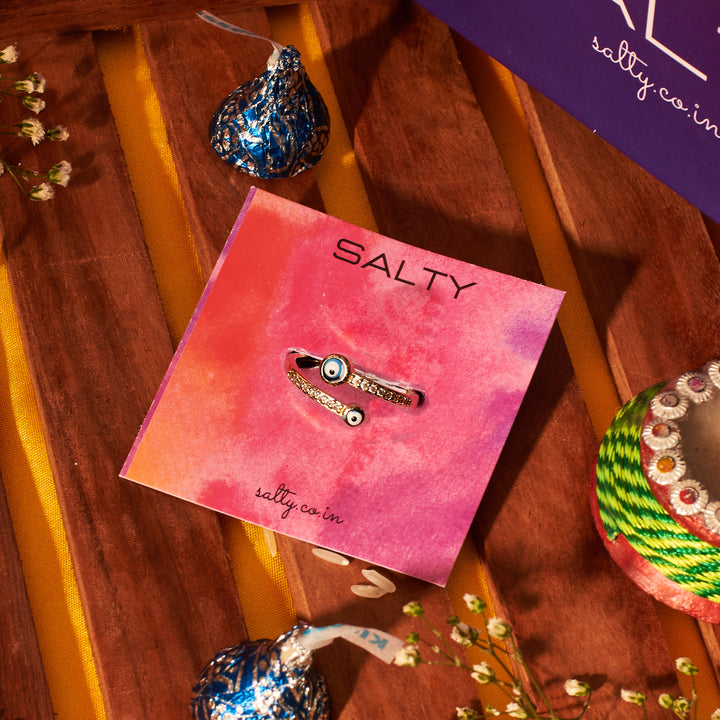 Premium Rakhi Gift Box For Sister By Salty - Salty Accessories