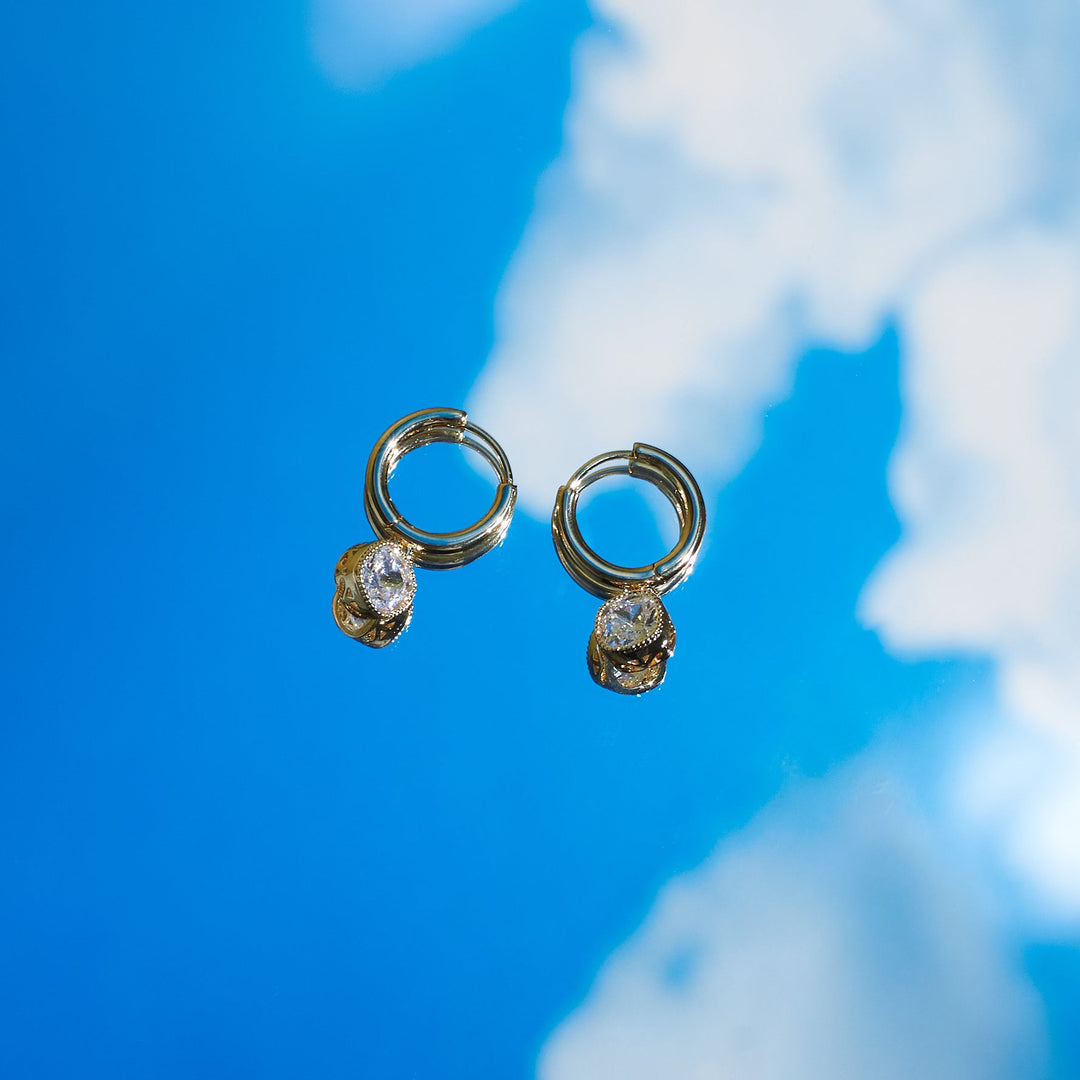 Blush Diamond Earrings - Salty Accessories