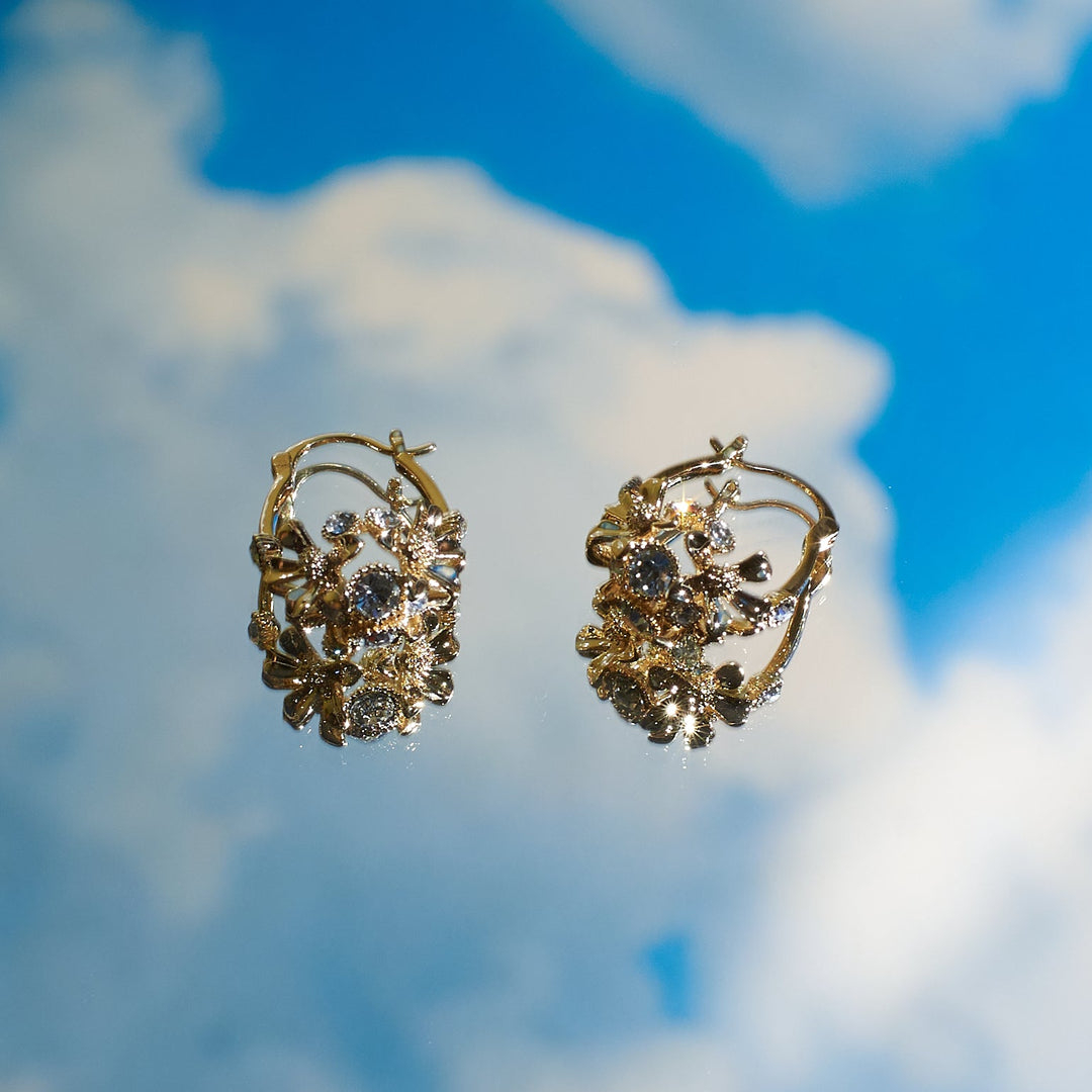 Dense Delight Hoops - Salty Accessories