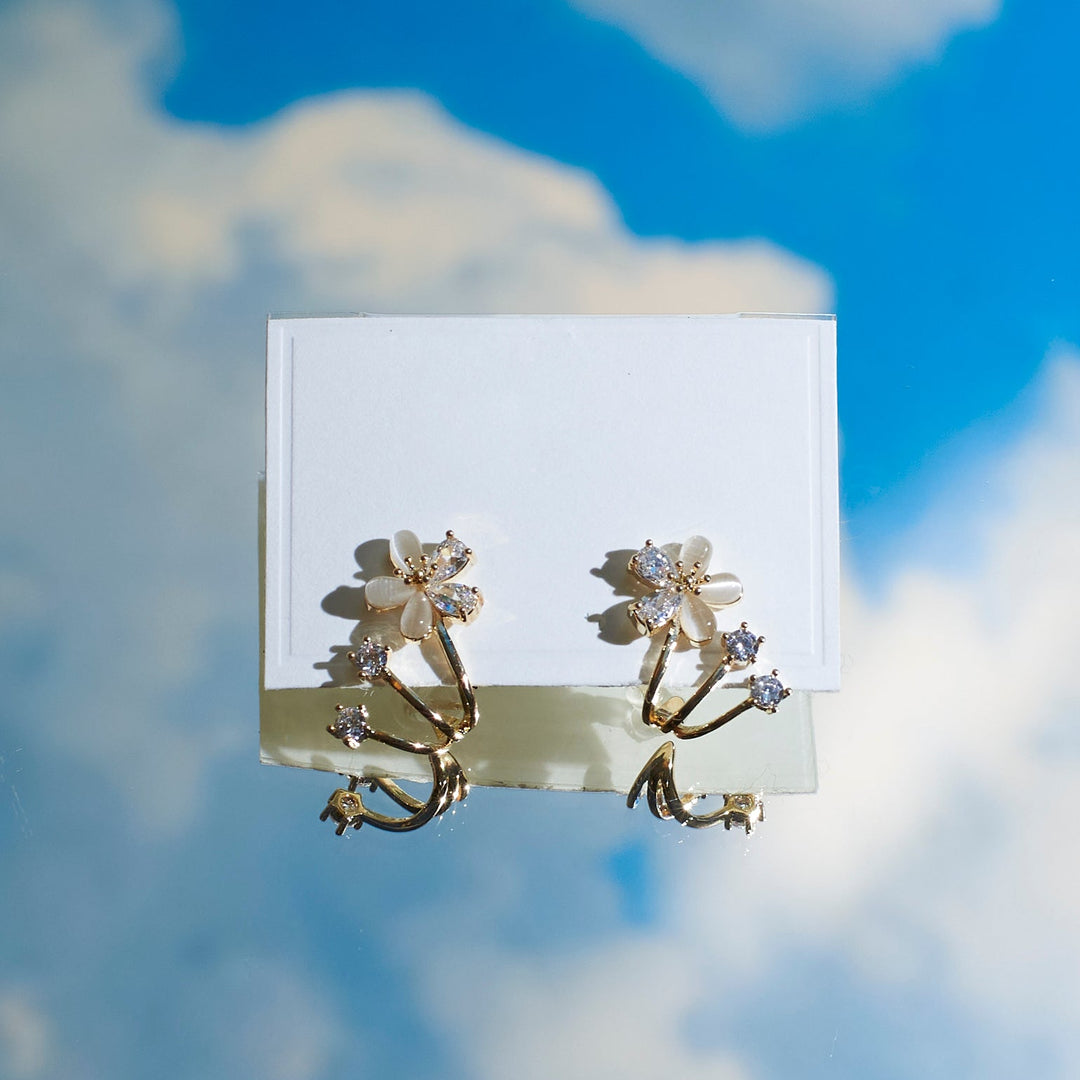 Calla Lily Chic Earrings - Salty Accessories