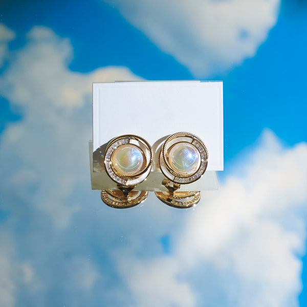 Celestial Pearl Earrings