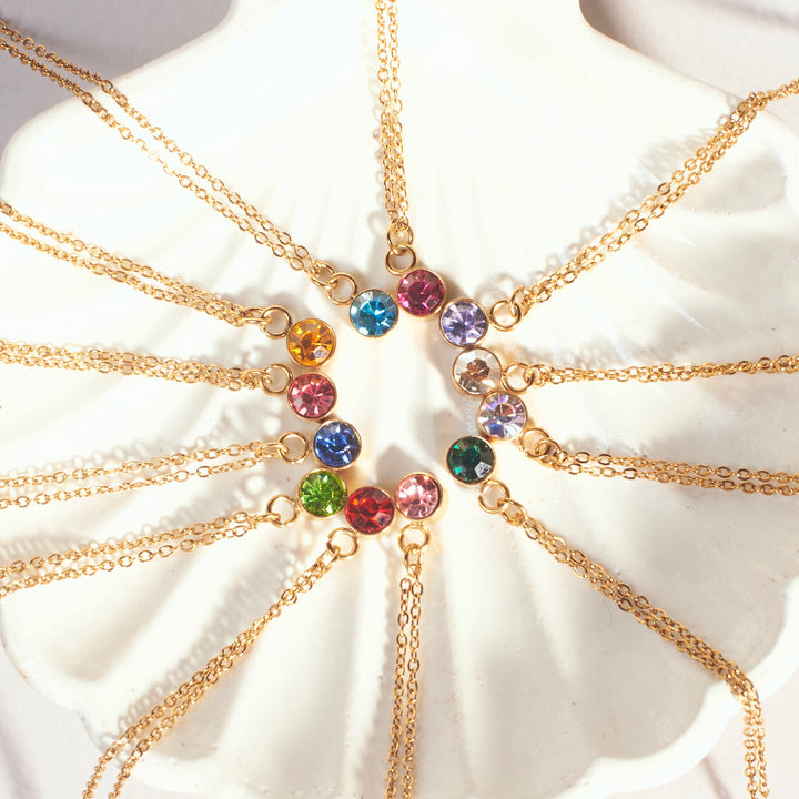 Vibrant Crystal Aura Necklace