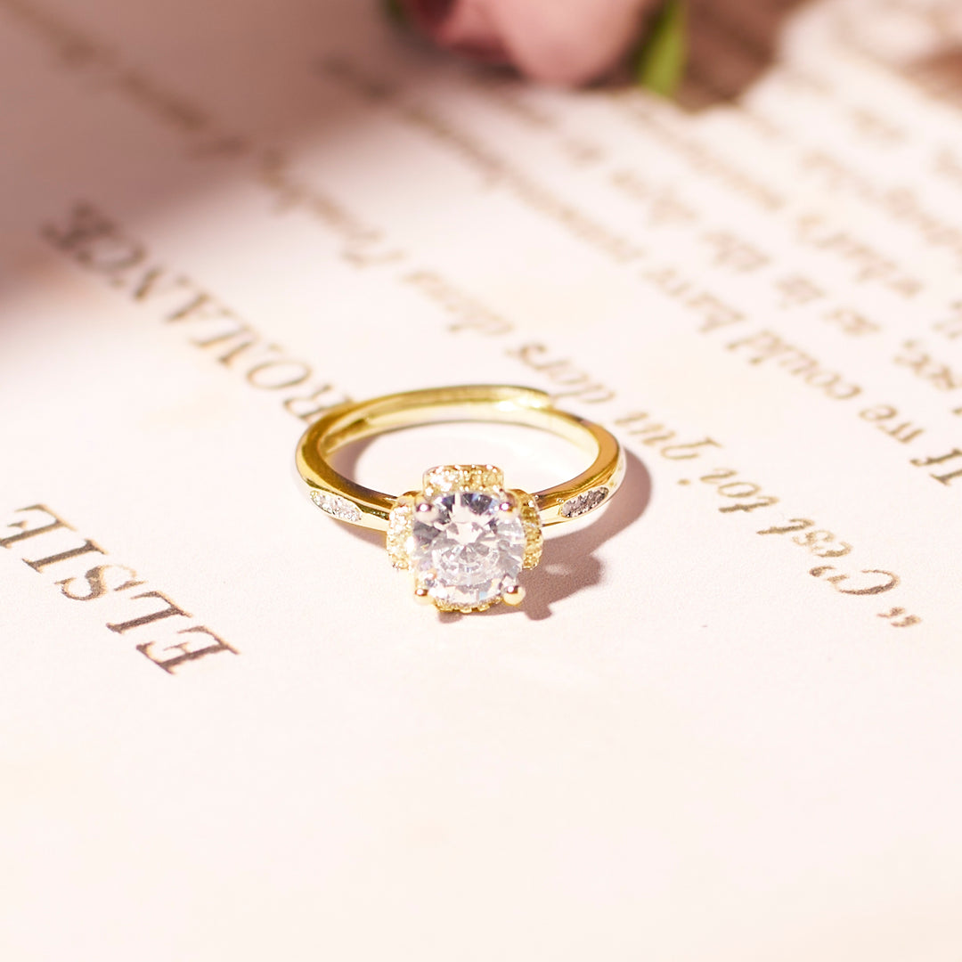 Classic Golden Promise Ring