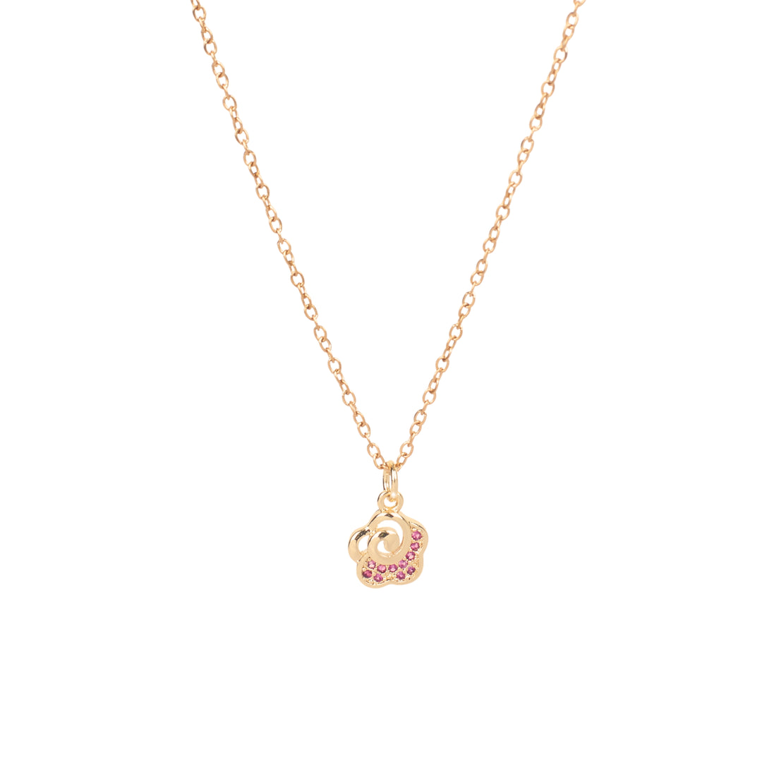 Rose Charm Necklace