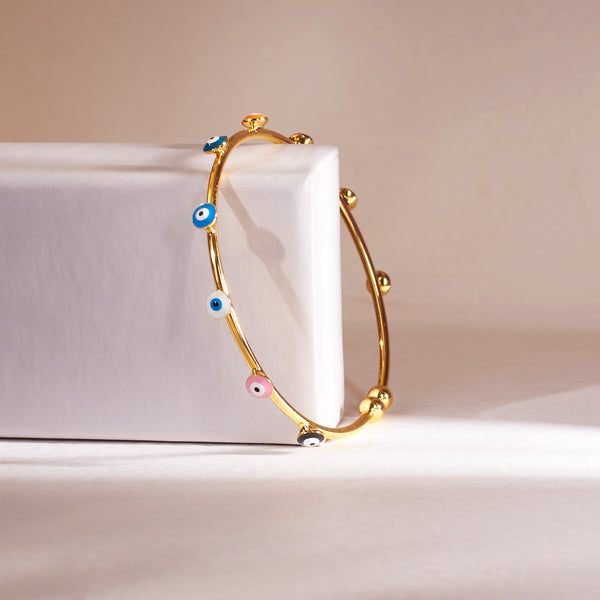 Traditional Multi colour Evil Eye Bangle