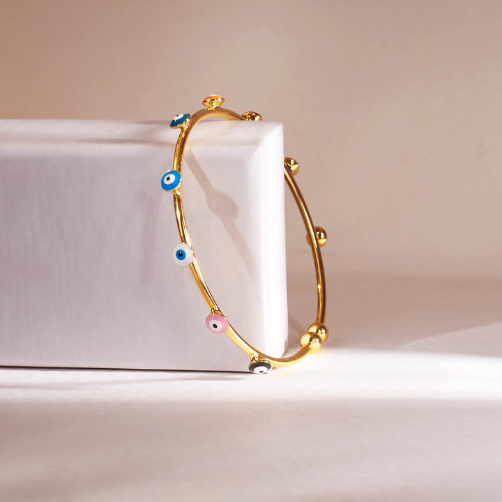 Traditional Multi colour Evil Eye Bangle