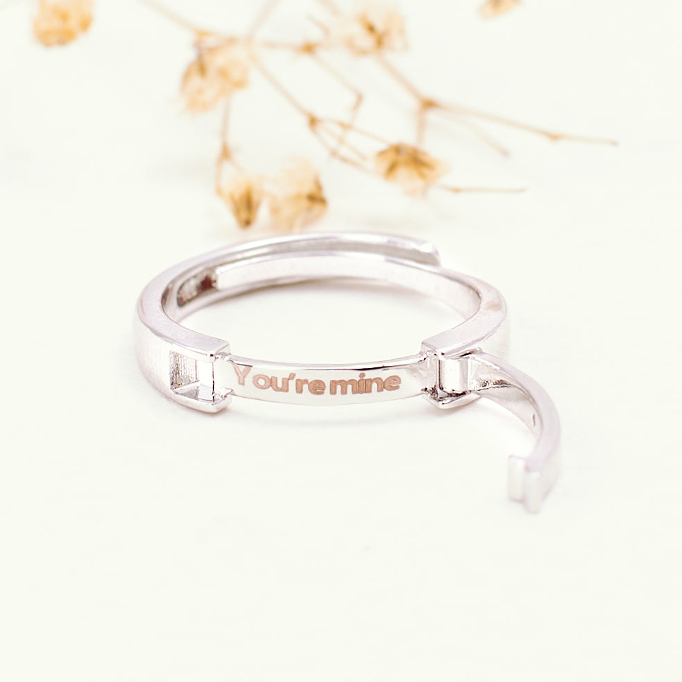 You’re mine-Always Coded Couple Rings