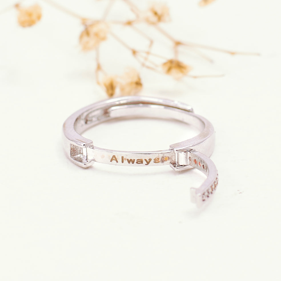 You’re mine-Always Coded Couple Rings