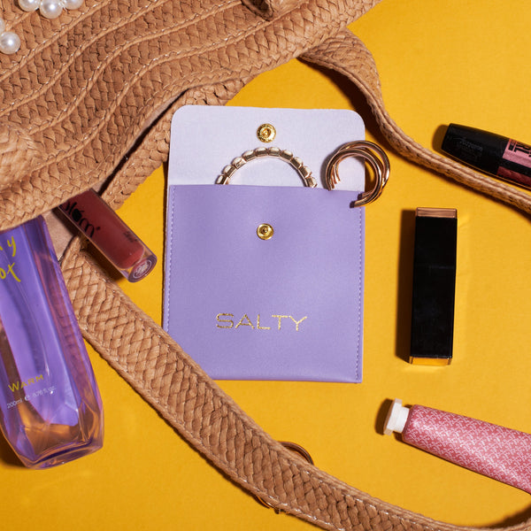 Jewellery storage Micro fiber Pouch (App)