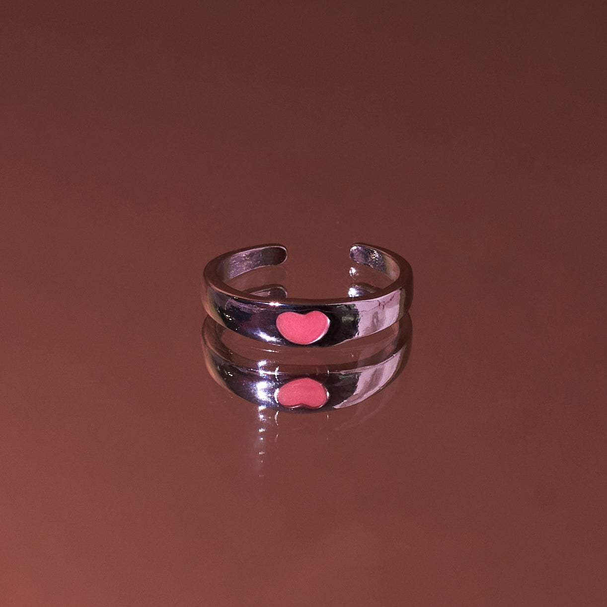 Glow in the on sale dark heart ring