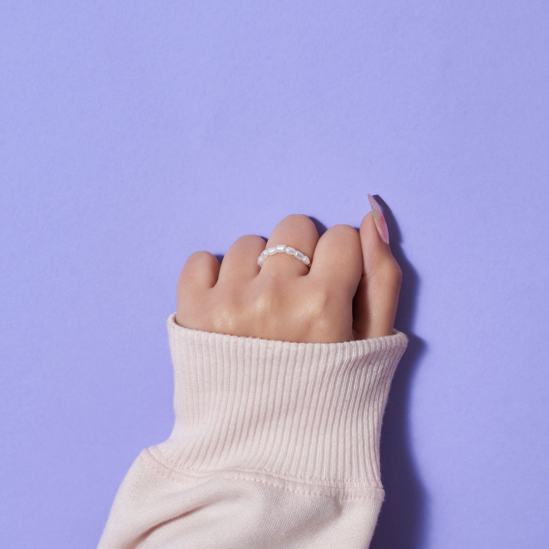 Pearlescent Chain Ring