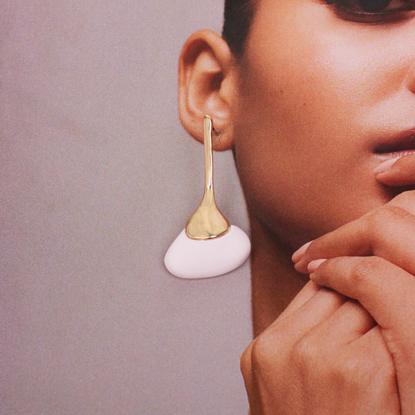 Petal Drop Earrings