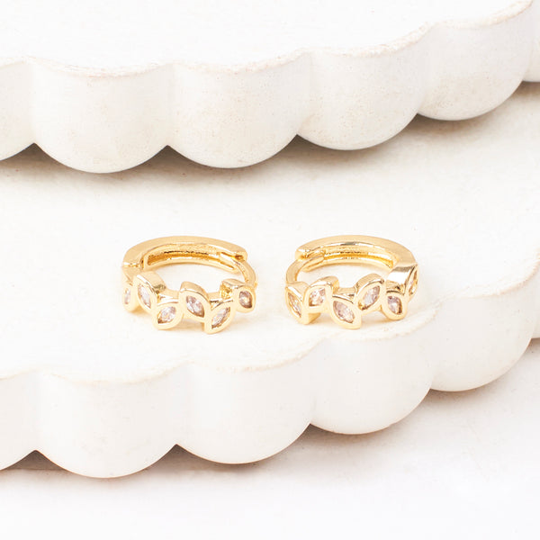 Leaf Cluster Earrings