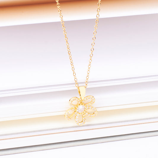 Crystal Blossom Necklace