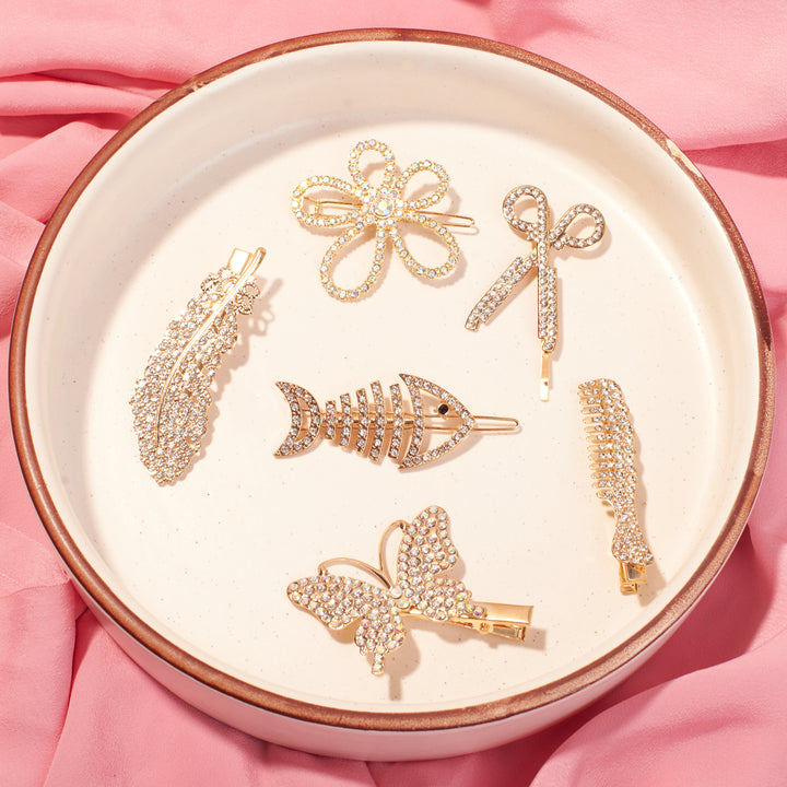 Set of 5 Queen Hair Pins