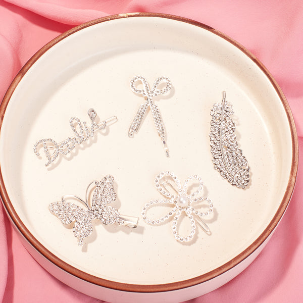 Set of  5 Lilo Hair Pins