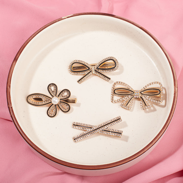 Set of 4 Bow Pins