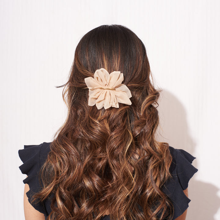 Ruffle Hair Pin