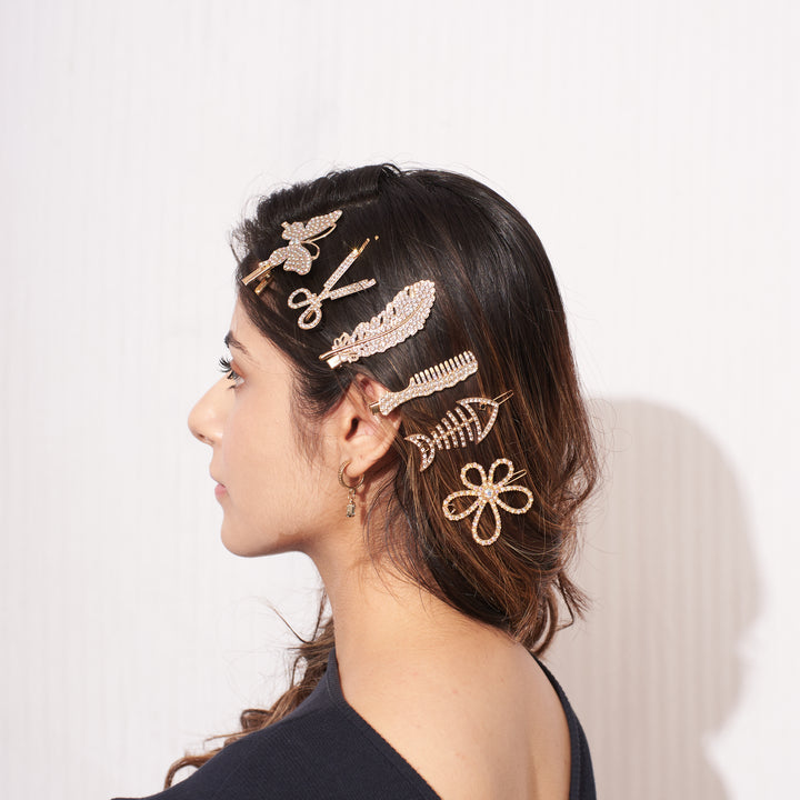 Set of 5 Queen Hair Pins