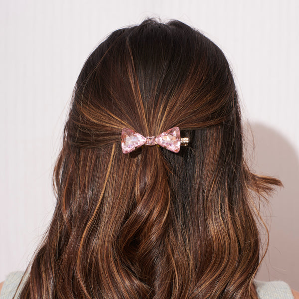 Crystal Bow Hair Pin