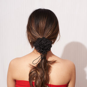 2-in-1 Raven Rose Hair Tie/Choker - Salty Accessories