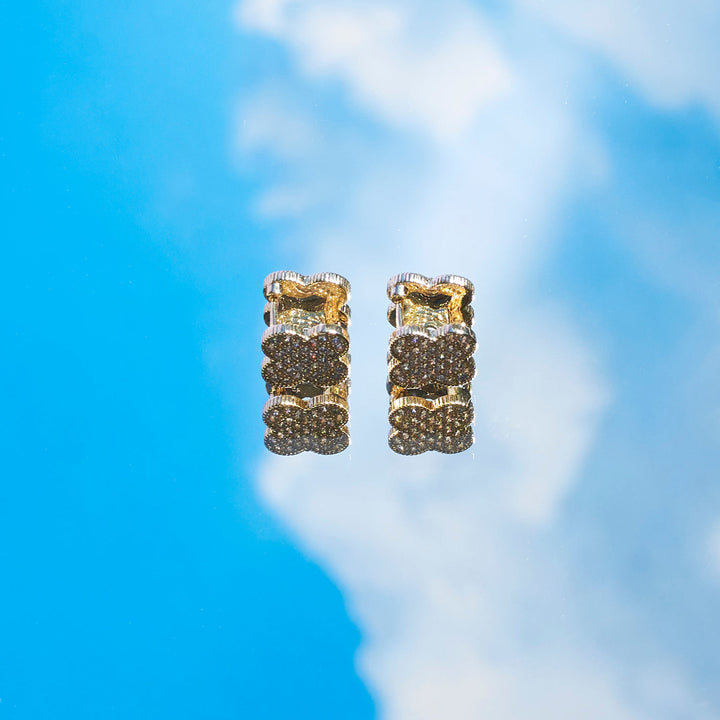 Reversible Chic Clover Studs