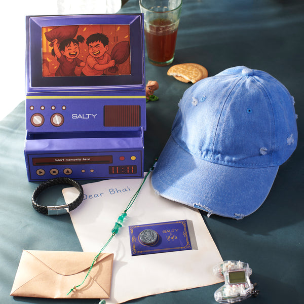 Salty Special Rakhi TV Gift Hamper for Brother