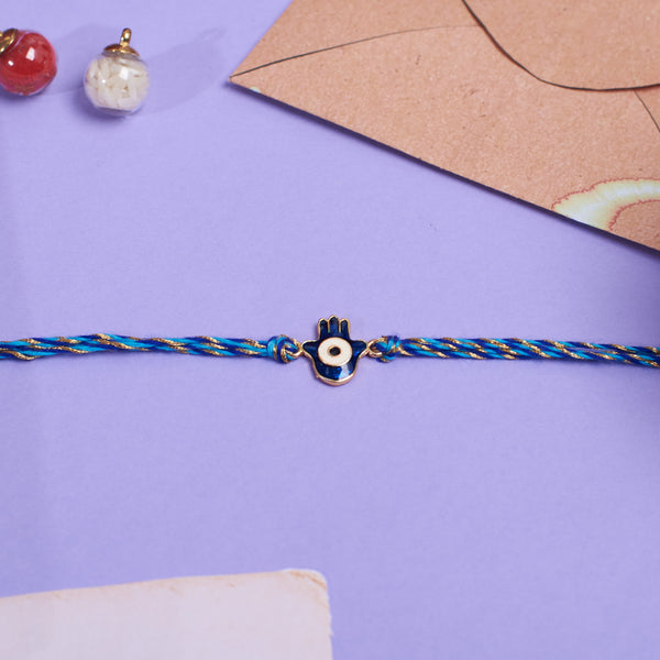 Minimal Evil Eye Rakhi