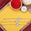 Set of 3 Suraksha Evil-Eye Painted Rakhi
