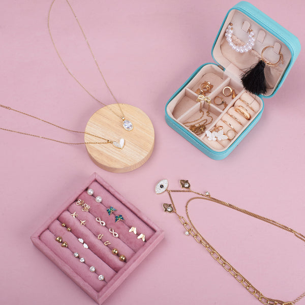 Rare Treasure Luxe Set of 27 Jewellery Combo with Free Organiser