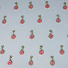 Salty Personalised Charm Bracelet With Pink Alphabet , Tassel and Manifestation Stone | Salty