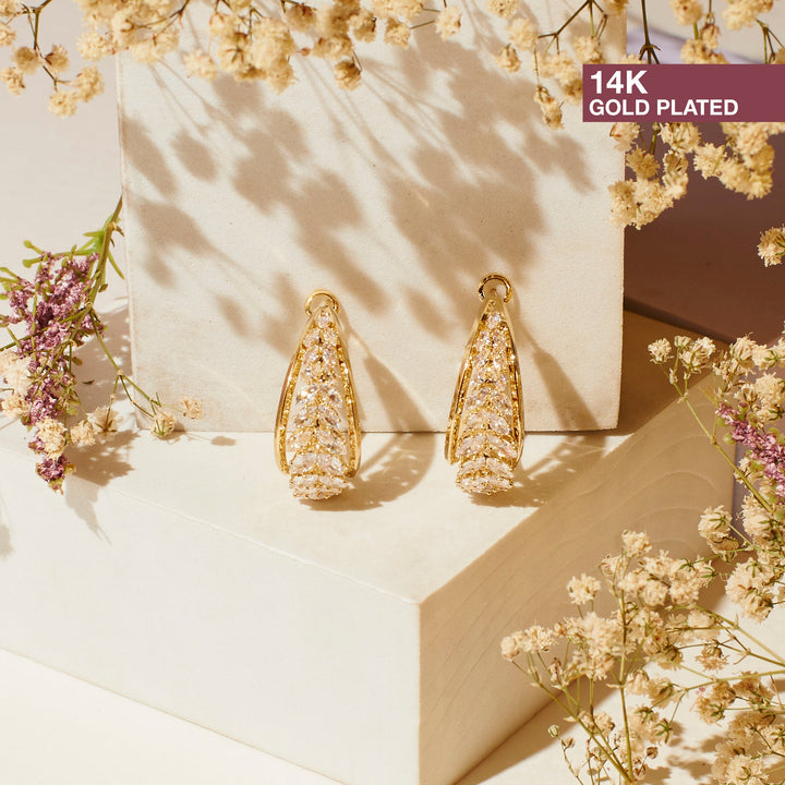 Couture Earrings - Golden - Salty Accessories