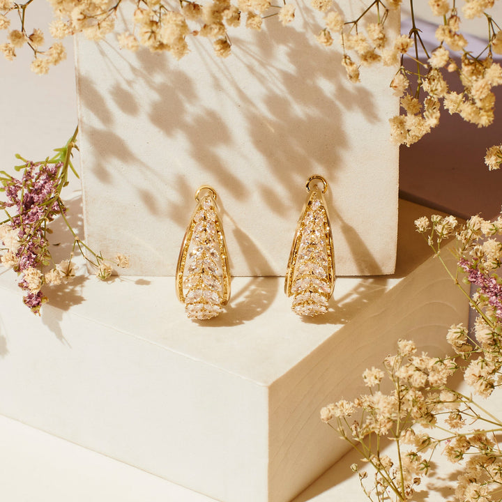 Couture Earrings - Golden - Salty Accessories