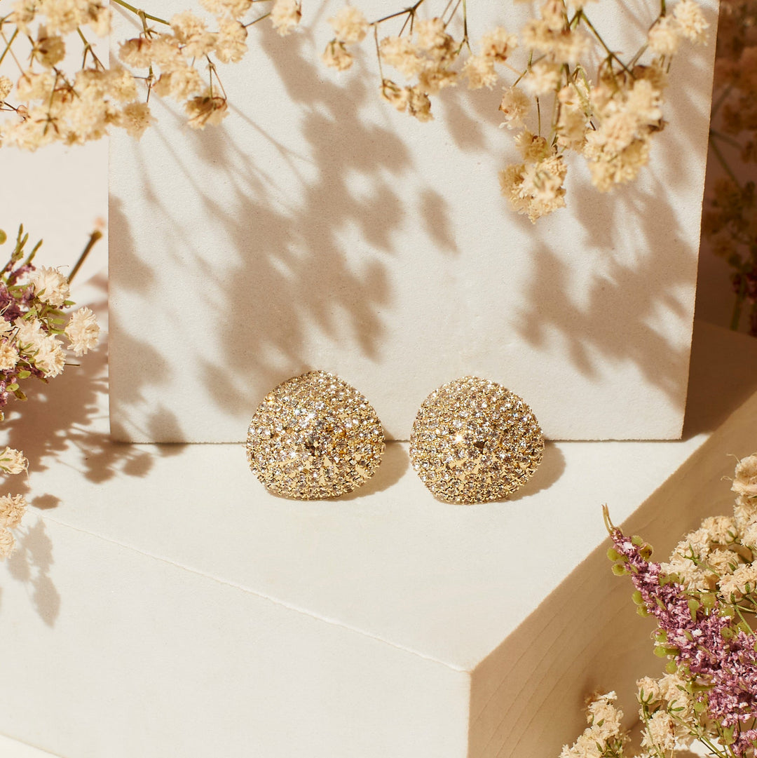 Solitaire Drop Studs - Salty Accessories