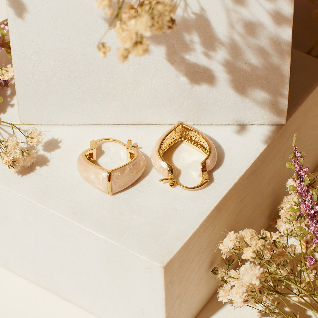 Iris Impressions Hoops - Salty Accessories