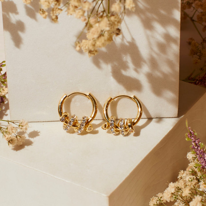 Timeless Trellis Earrings - Salty Accessories