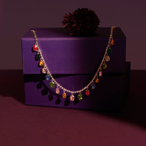 Sundara Multi Stone Necklace - Salty Accessories