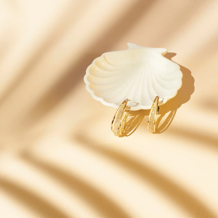 Disco Diva Golden Hoops - Salty Accessories