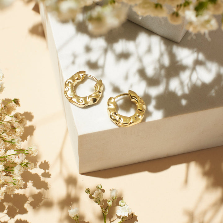 Luxurious Gold Earrings - Salty Accessories