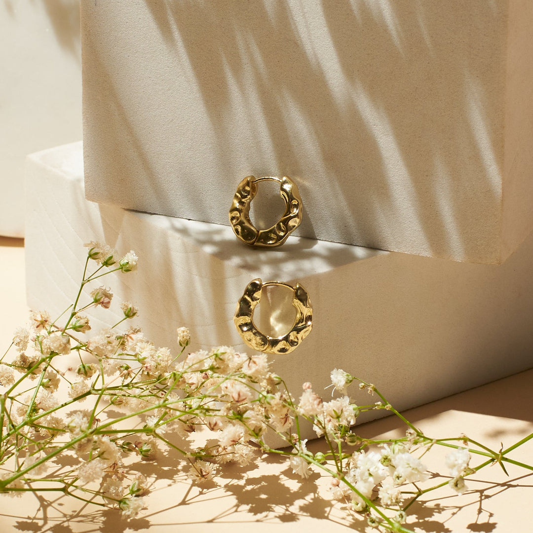 Luxurious Gold Earrings - Salty Accessories