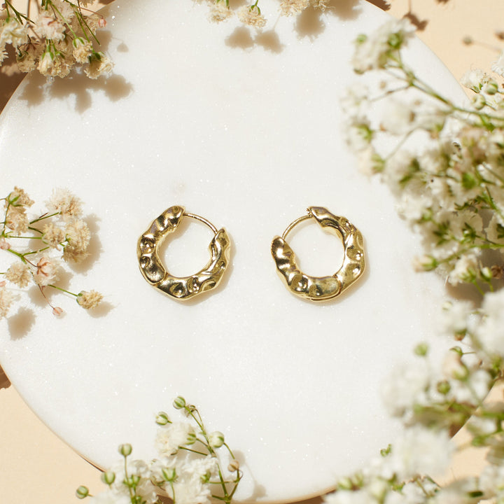 Luxurious Gold Earrings - Salty Accessories