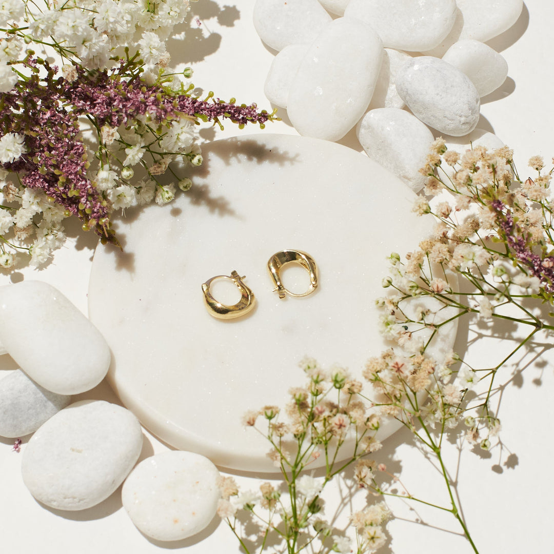 Sunset Trendy Hoops - Salty Accessories