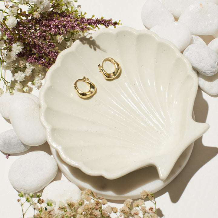 Sunset Trendy Hoops - Salty Accessories