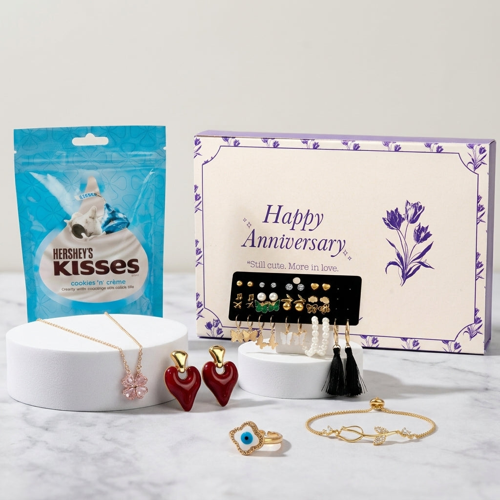 Make Your Anniversary Unforgettable! Jewelry Gift Box for Her
