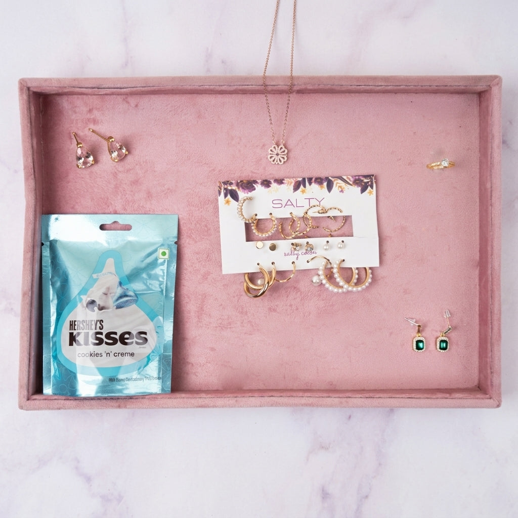 Luxury Jewellery Set Gift Hamper for Her with Personalised Card