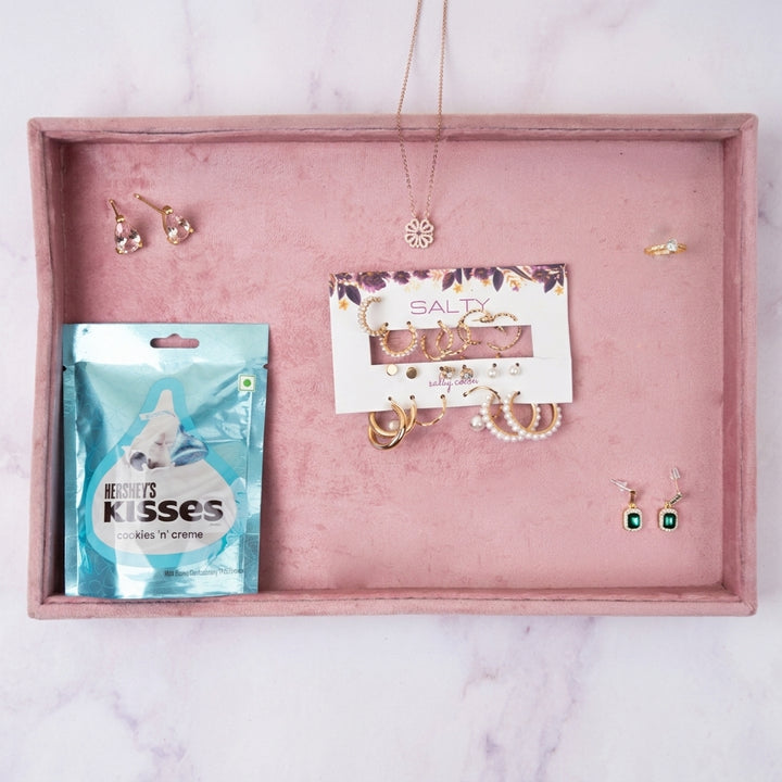 Luxury Jewellery Set Gift Hamper for Her with Personalised Card